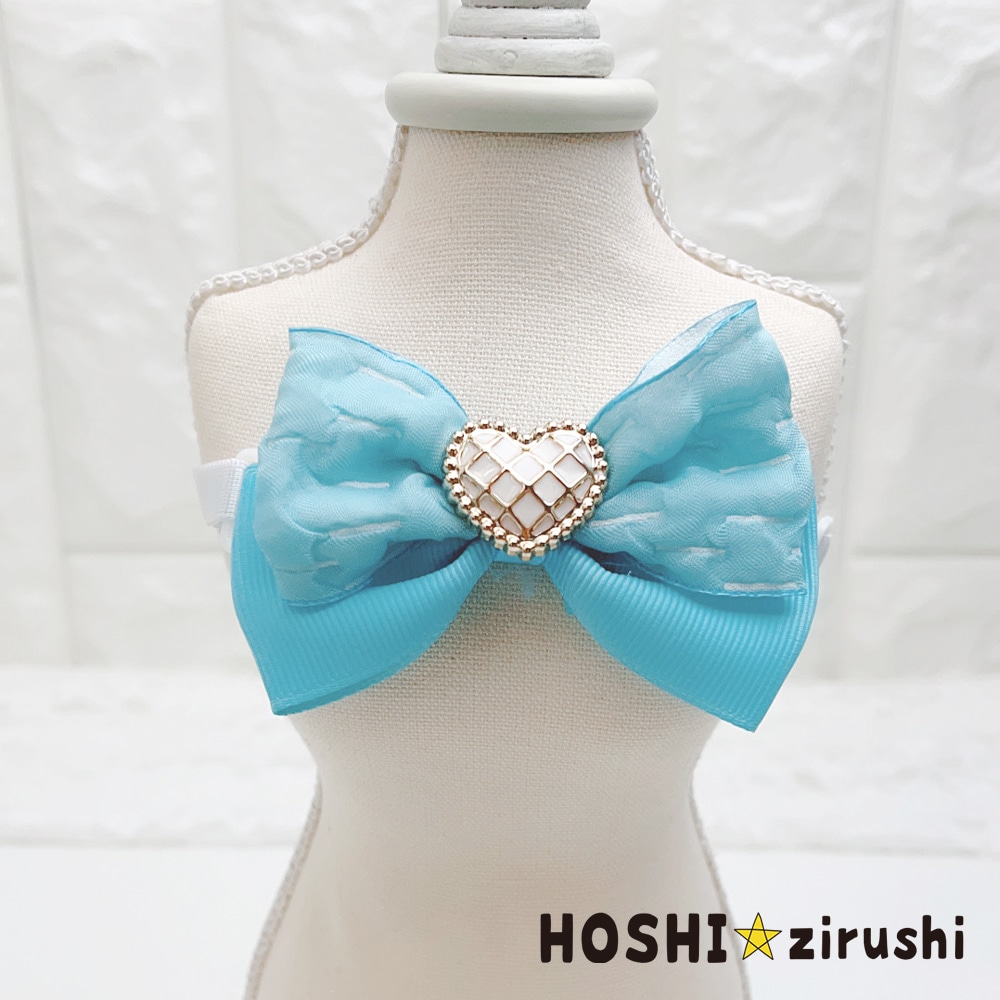 ハートビジューのハイセンスチョーカー【20個入り】 Pet choker Dog