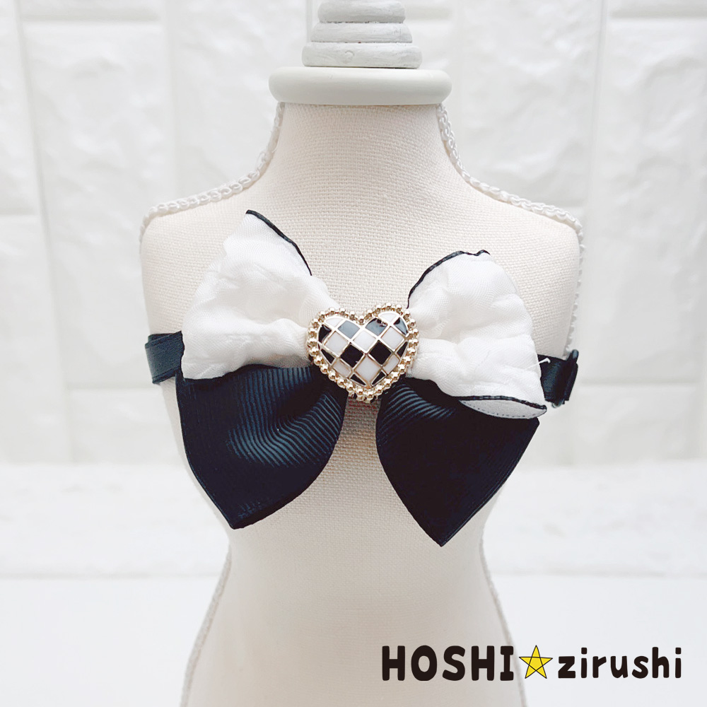 ハートビジューのハイセンスチョーカー【20個入り】 Pet choker Dog