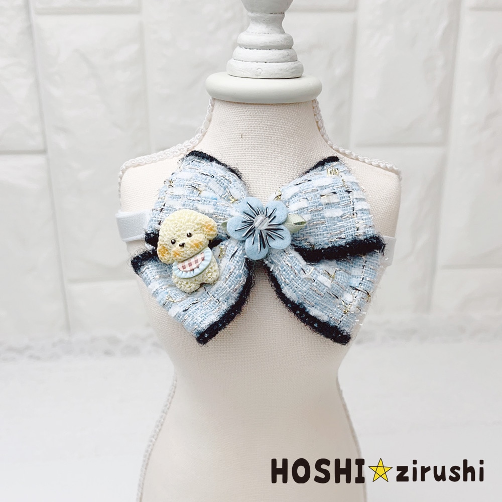 ツイードワンちゃんチョーカー【20個入り】 Pet choker Dog collar Pet