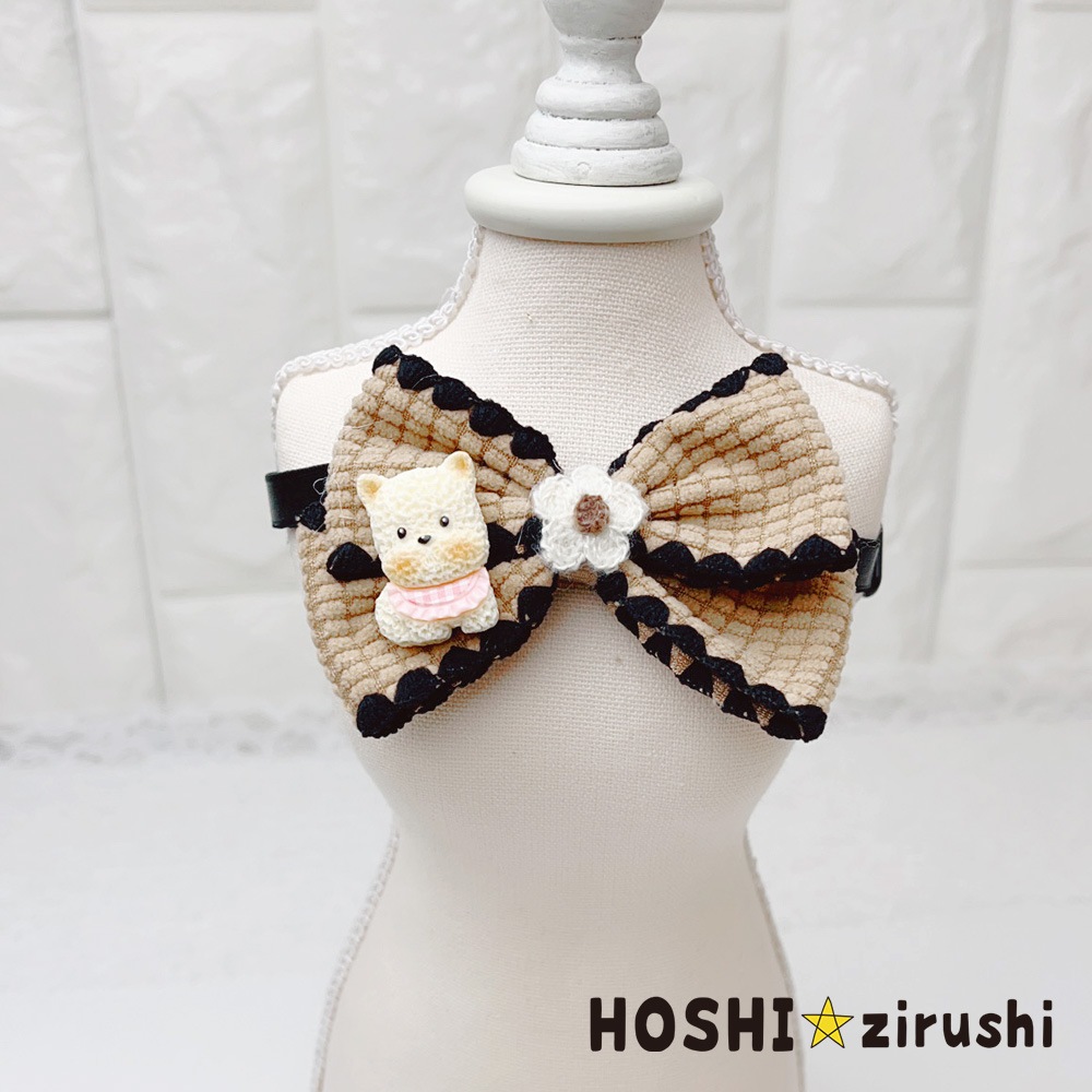 ツイードワンちゃんチョーカー【20個入り】 Pet choker Dog collar Pet