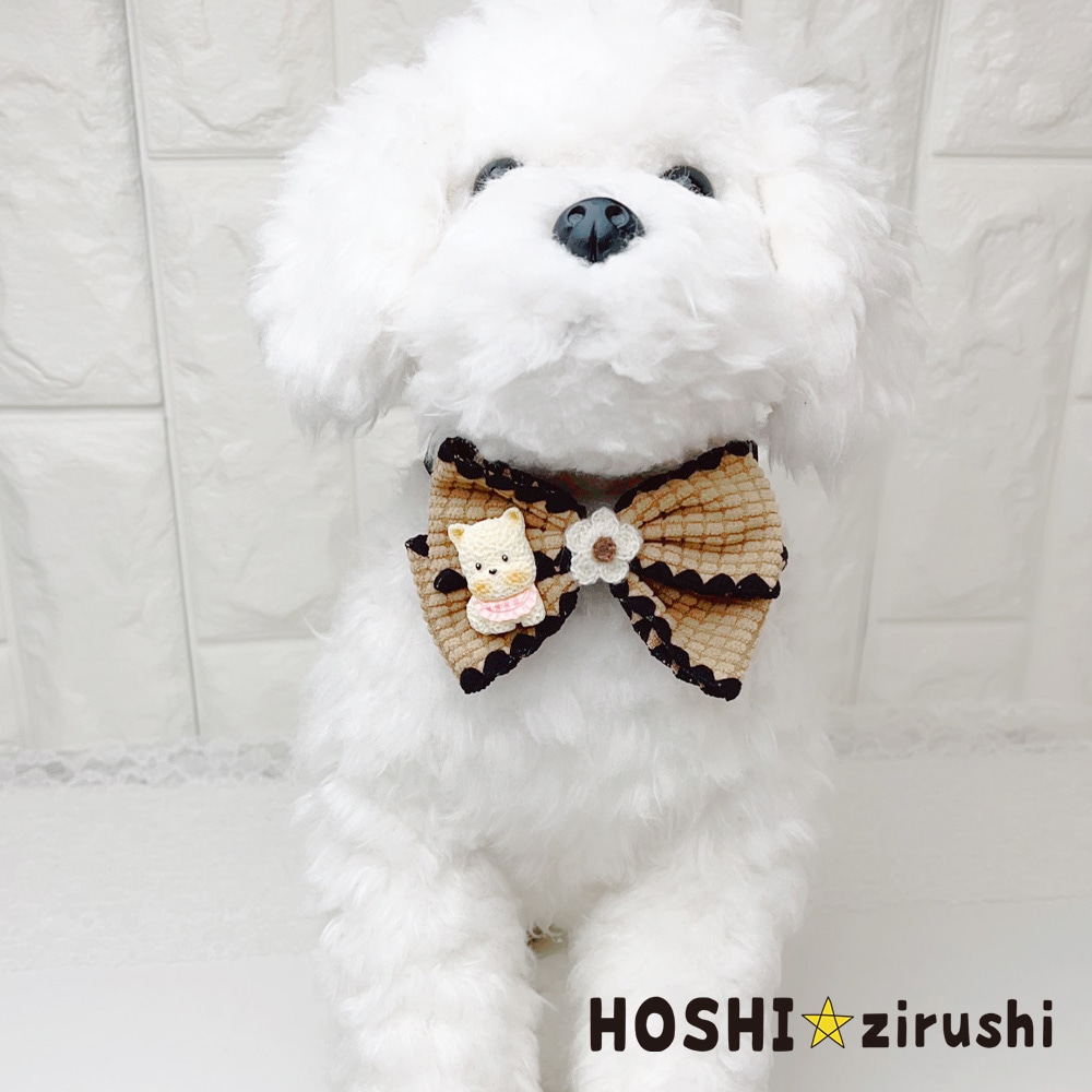 ツイードワンちゃんチョーカー【20個入り】 Pet choker Dog collar Pet