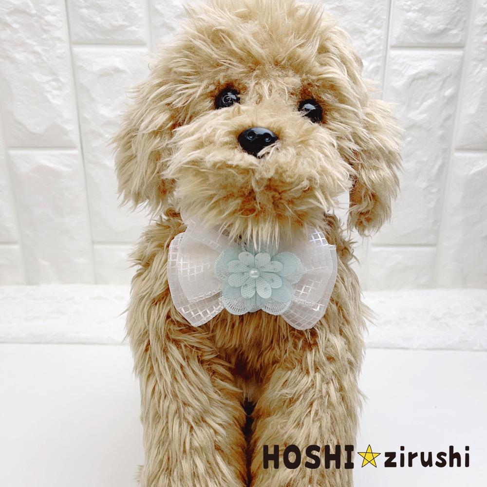 お花のさわやかチョーカー【20個入り】 Pet choker Dog collar Pet ribbon Pet accessories