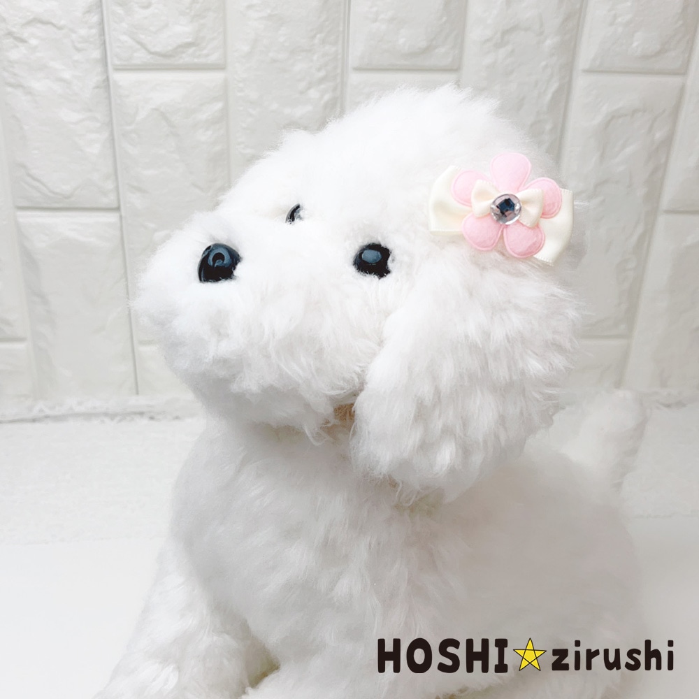 お花リボン【20個入り】Pet choker Dog collar Pet ribbon Pet