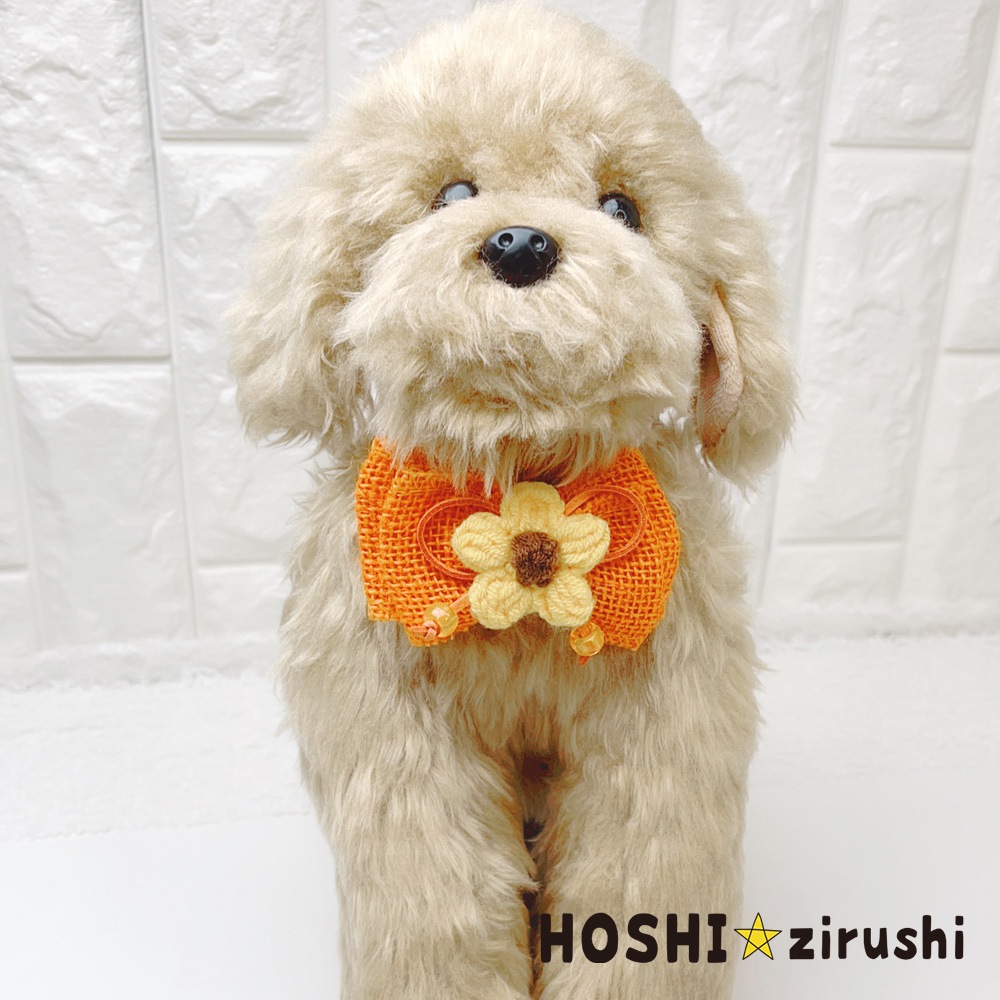 カラフルひまわりチョーカー【20個入り】 Pet choker Dog collar Pet ribbon Pet accessories