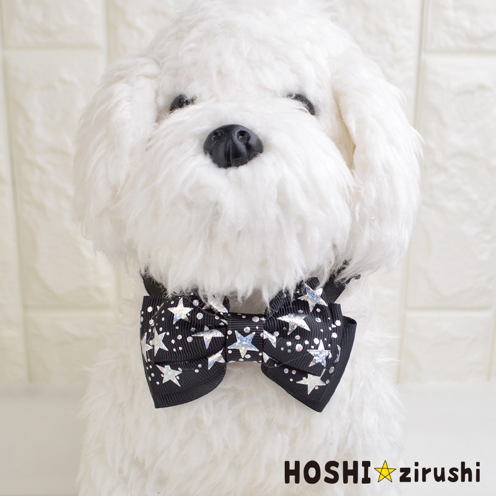 ポップスターリボンチョーカー【20個入り】 Pet choker Dog collar Pet ribbon Pet accessories