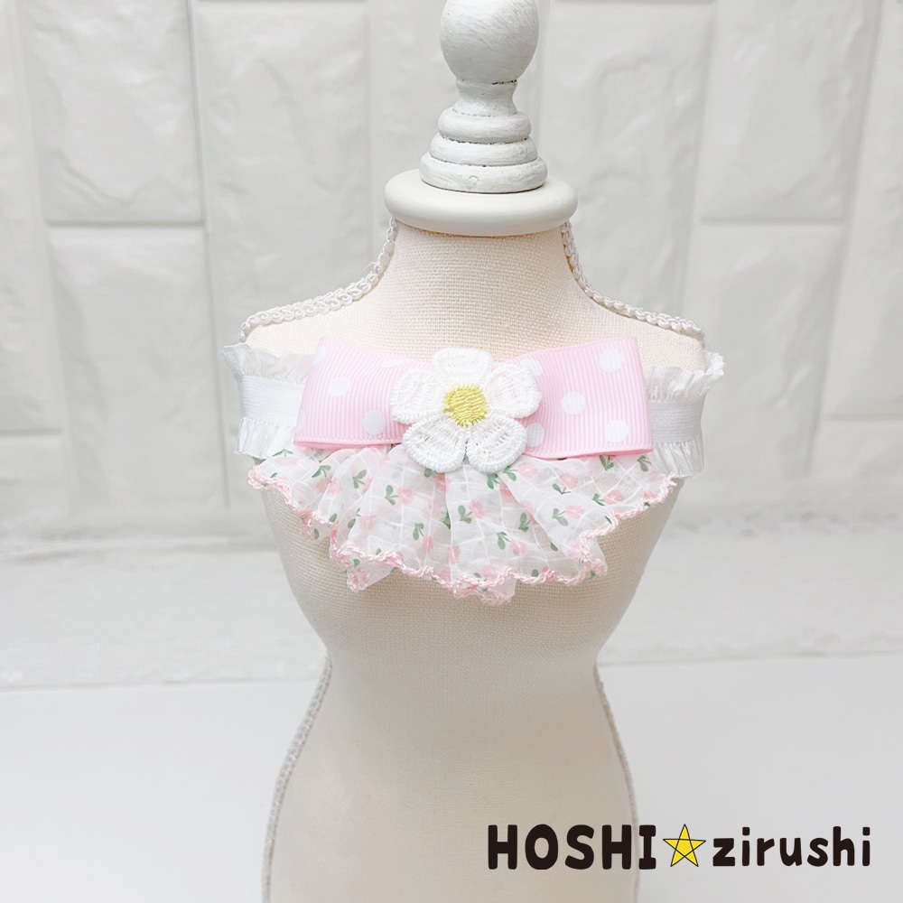 フラワーラブリーチョーカー【20個入り】 Pet choker Dog collar Pet