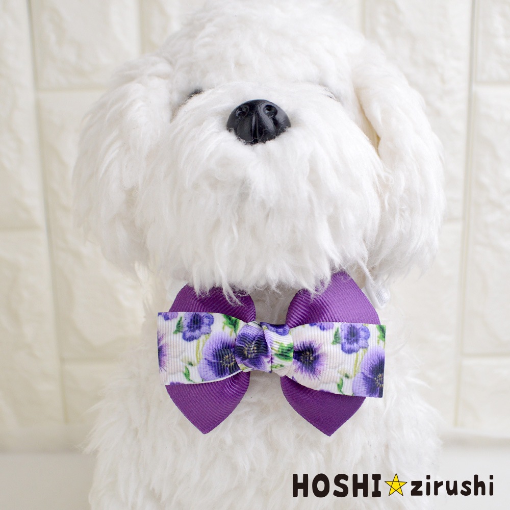 ボタニカルポップチョーカー【20個入り】 Pet choker Dog collar Pet ribbon Pet accessories