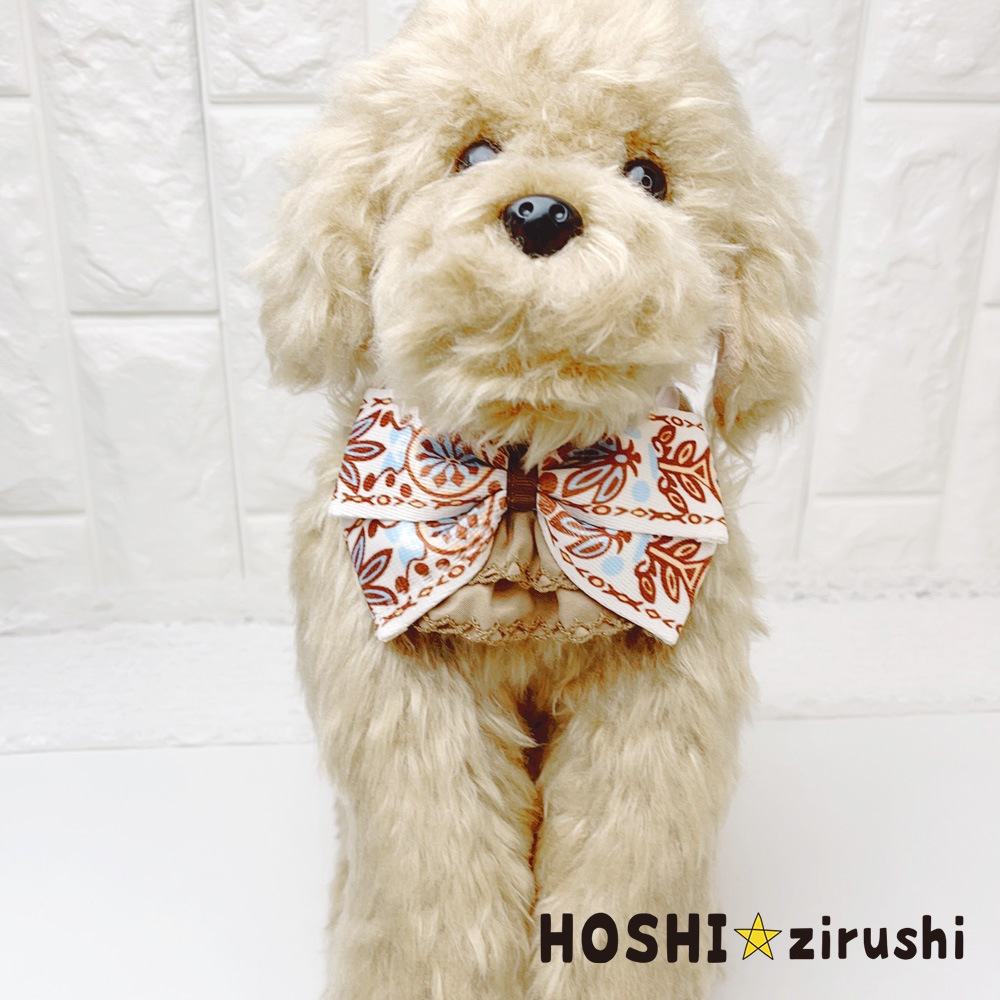 森のボタニカルチョーカー【20個入り】 Pet choker Dog collar Pet ribbon Pet accessories