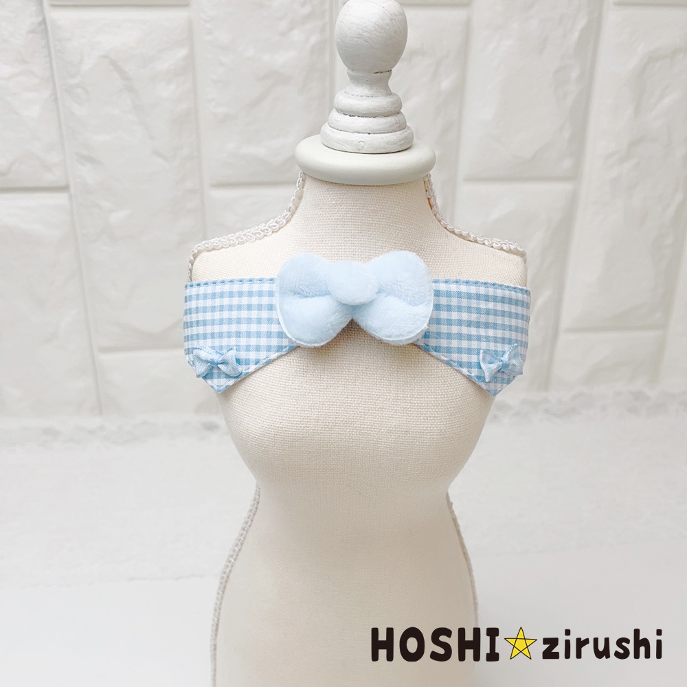 ギンガムガーランドチョーカー【20個入り】 Pet choker Dog collar Pet ribbon Pet accessories