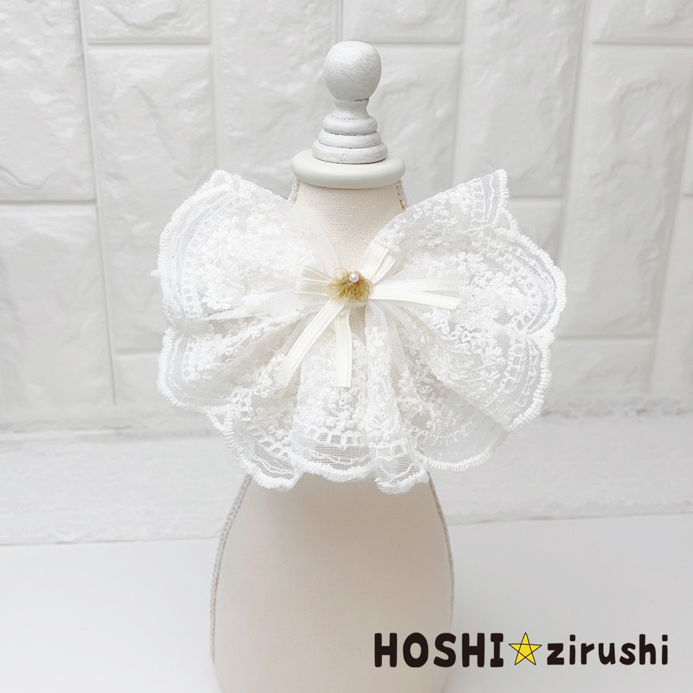 クラシカルレースチョーカー【20個入り】 Pet choker Dog collar Pet ribbon Pet accessories