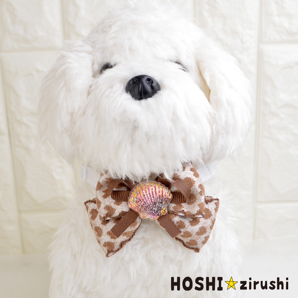 キュンなシェルチョーカー【20個入り】 Pet choker Dog collar Pet ribbon Pet accessories