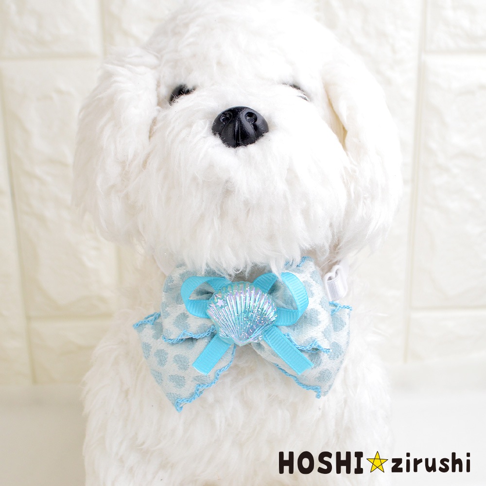 キュンなシェルチョーカー【20個入り】 Pet choker Dog collar Pet ribbon Pet accessories
