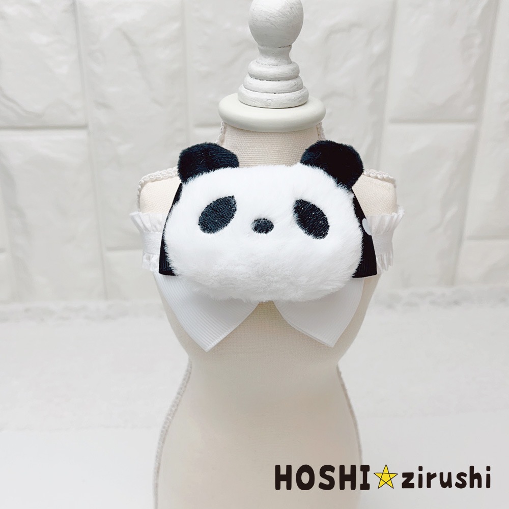 パンダファミリーチョーカー【20個入り】 Pet choker Dog collar Pet ribbon Pet accessories