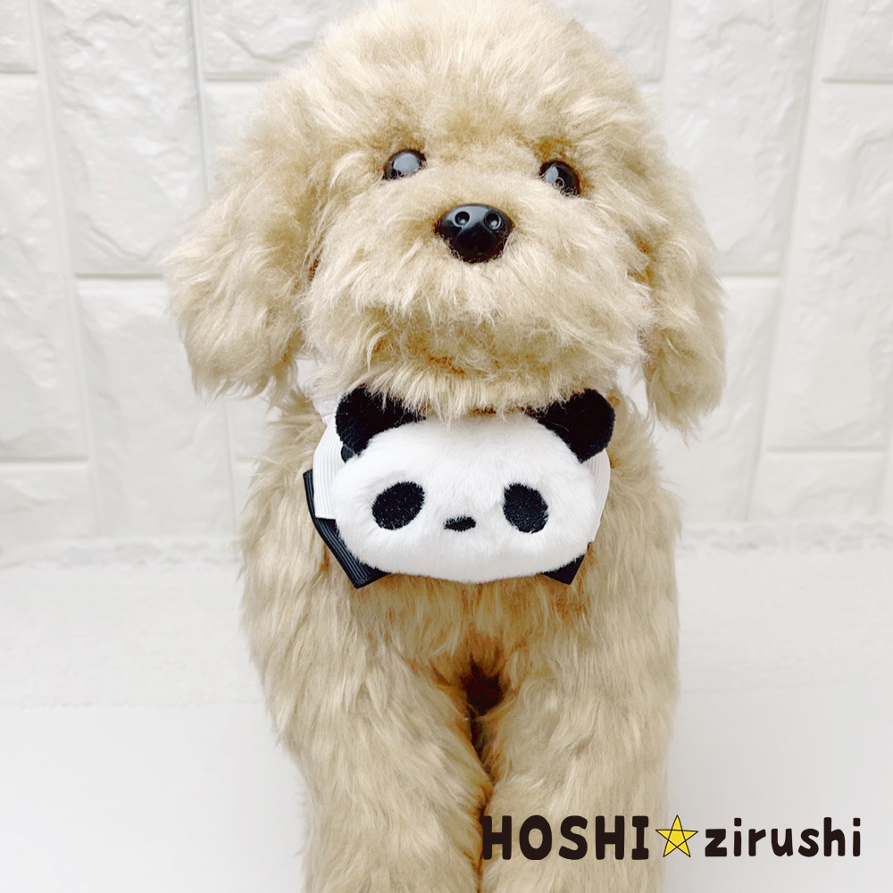 パンダファミリーチョーカー【20個入り】 Pet choker Dog collar Pet ribbon Pet accessories