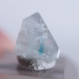 【くろみね】ユークレース ブラジル産 コロンビア産 [鉱物標本] ユークレース(宝石名ブルー・ユークレース)コロンビア産 2.402ct