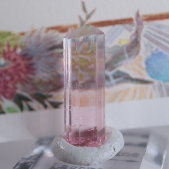 インディゴライトトルマリン トルマリン 原石 鉱物標本 187 インディゴ