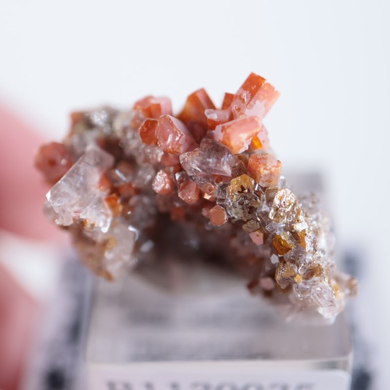 自主採掘！ 褐鉛鉱 バナジン鉛鉱 カルサイト 242,6g VND044 天然石 自主採掘！ 褐鉛鉱 バナジン鉛鉱 カルサイト 242,6g VND044 天然石
