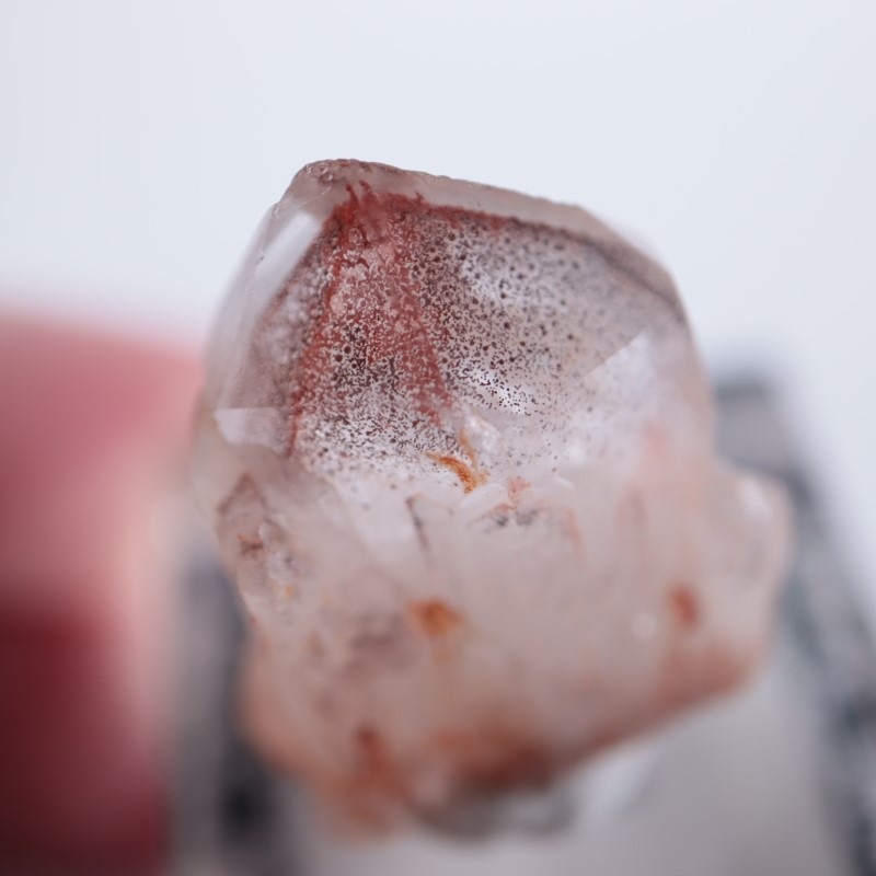 ザンビア産ヘマタイトファントムNo1270 ザンビア産 ファントムクォーツ | 鉱物標本,カ行,クォーツ/水晶