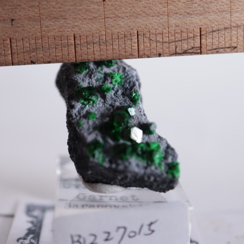 ロシア産 ウバロバイトガーネット | 鉱物標本,カ行,ガーネットグループ
