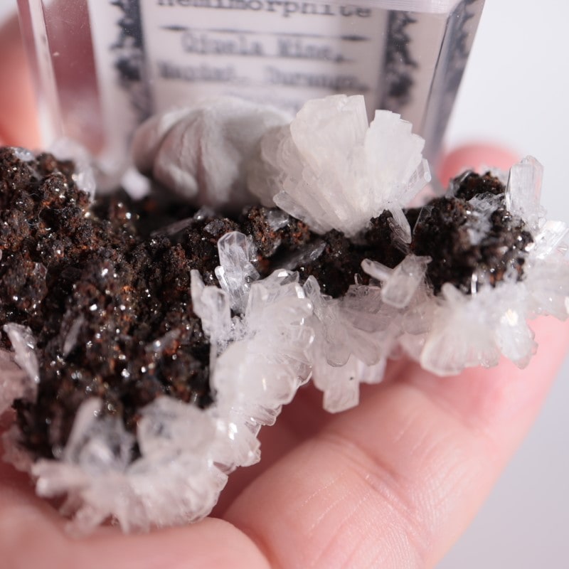 メキシコ産 ヘミモルファイト | 鉱物標本,ハ行,ヘミモルファイト/異極