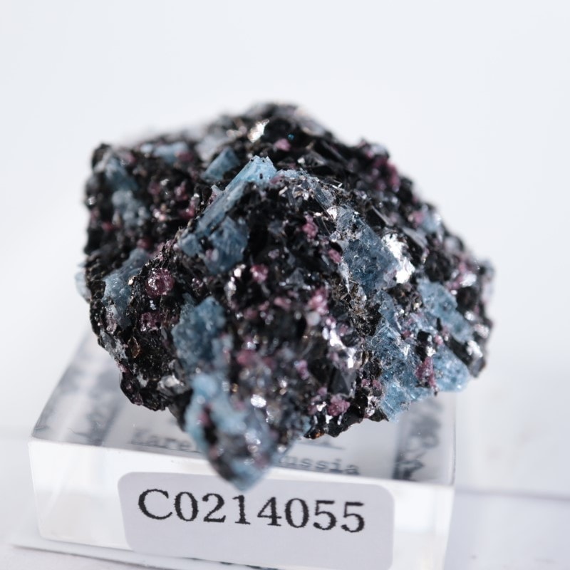 118g　母岩付き　カイヤナイト　鉱物標本　美品 ロシア産 カイヤナイト | 鉱物標本,カ行,カイヤナイト | ほたるみねら