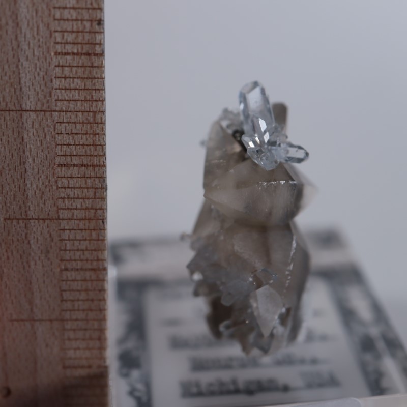 カルサイト セレスタイト 共生 鉱石 鉱物 ミネラル 標本 原石 母岩付き