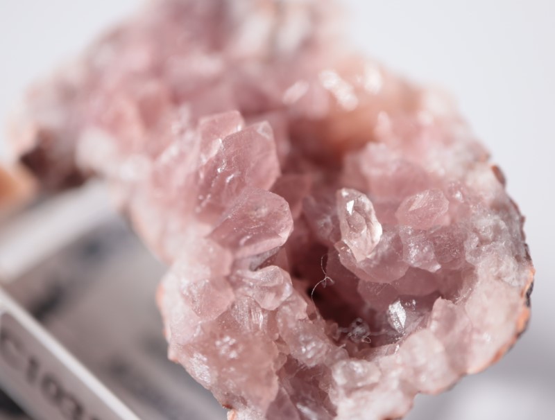 チョイケ鉱山 ピンククォーツ | 鉱物標本,カ行,クォーツ/水晶 | ほたる