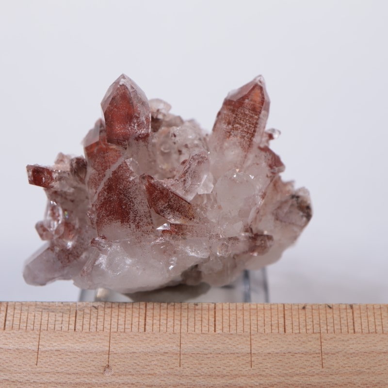 オレンジリバー産 ヘマタイト水晶 | 鉱物標本,カ行,クォーツ/水晶