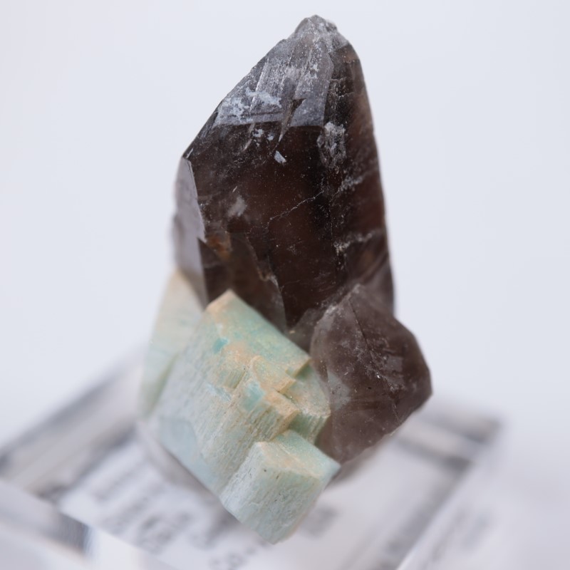 コロラド州 アマゾナイト、煙水晶 | 鉱物標本,サ行,スモーキークォーツ