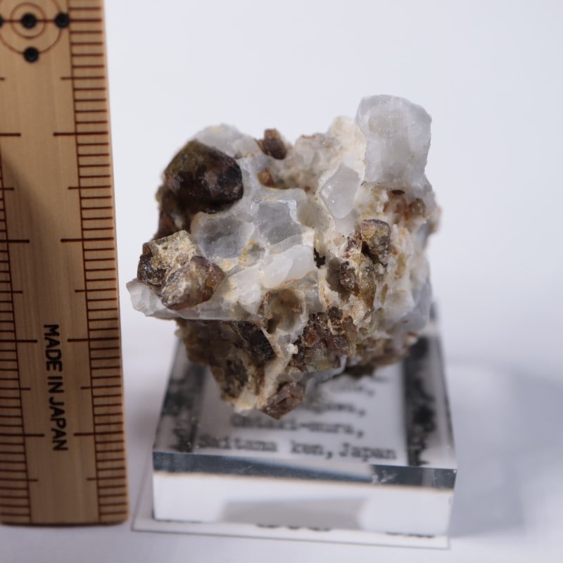 秩父鉱山 ベスブ石 | 鉱物標本,ハ行,ベスビアナイト（アイドクレース