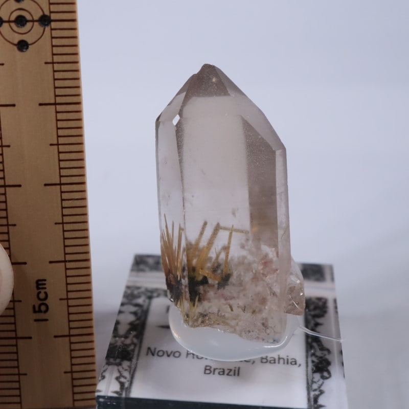 ブラジル産 ルチルインクォーツ | 鉱物標本,カ行,クォーツ/水晶