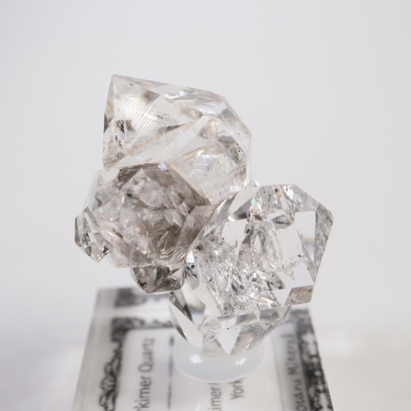 スモーキー クォーツ ハ―キマ―ダイヤモンド 水晶 鉱物標本 ニューヨーク産 ハーキマークォーツ | 鉱物標本,カ行,クォーツ