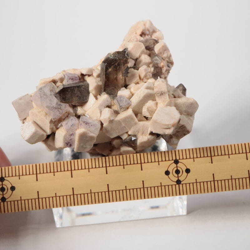 コロラド州 煙水晶、蛍石、水晶 | 鉱物標本,サ行,スモーキークォーツ