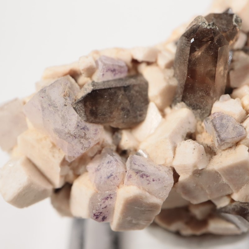 コロラド州 煙水晶、蛍石、水晶 | 鉱物標本,サ行,スモーキークォーツ