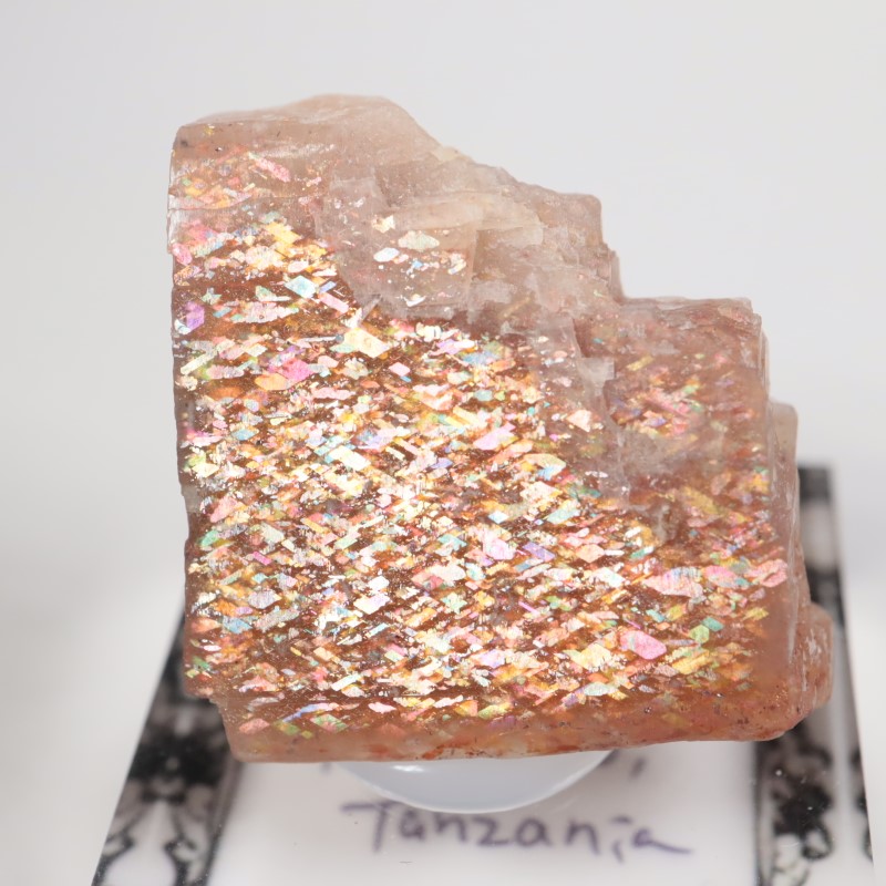 タンザニア産 レインボーラティスサンストーン | 鉱物標本,タ行