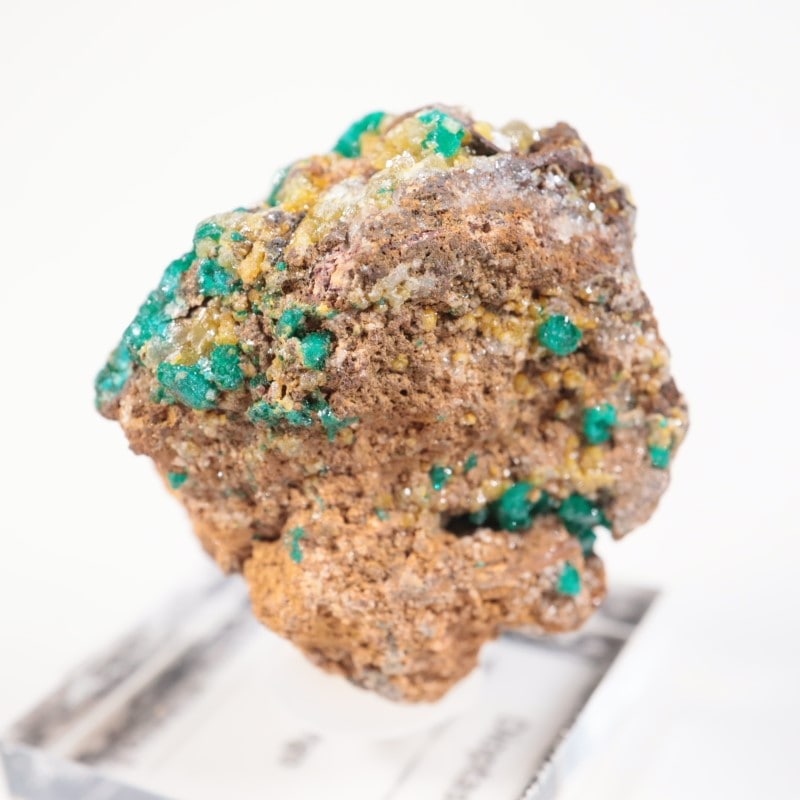 コンゴ産翠銅鉱・ダイオプテーズ・1・約4g（コンゴ産鉱物標本） コンゴ産翠銅鉱・ダイオプテーズ・1・約4g（コンゴ産鉱物標本