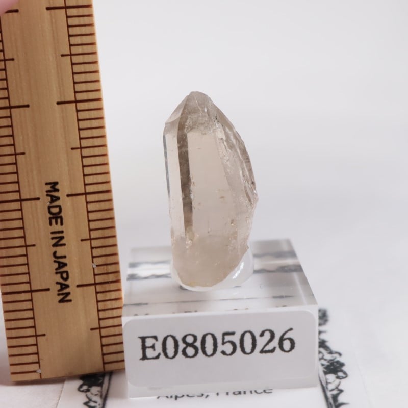 モンブラン産 スモーキークォーツ☆ クリアクォーツ☆ kcジョーンズ ☆ 水晶 フランス モンブラン産（アルプス） スモーキークォーツ（水晶