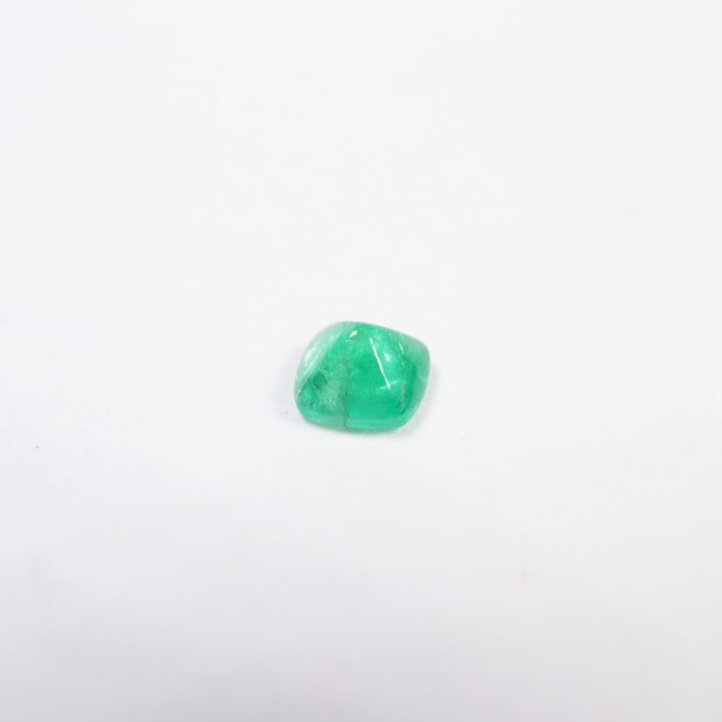 2.25ct天然エメラルドルース　シュガーローフカット　鑑定書付き ダイヤモンド リング 1.00ct IF-D-エメラルドカット TYPE Ⅱa