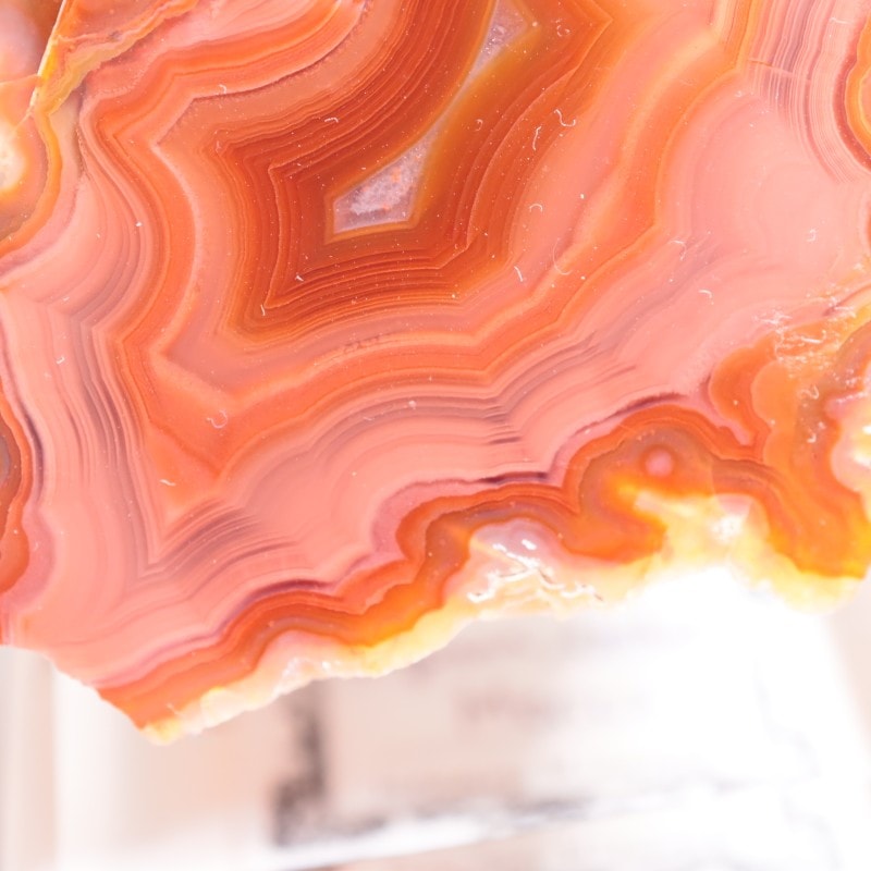 メキシコ産 ラグナアゲート | 鉱物標本,ア行,アゲート/瑪瑙 | ほたるみ