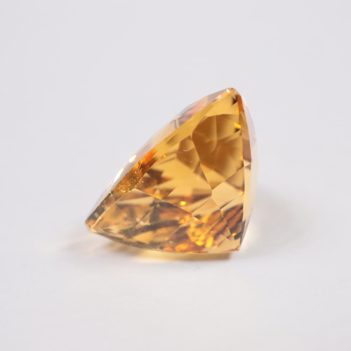 雪のうさぎさま専用　宝石ルース 『私史上、最大！14mm』天然シトリン7.70鑑 b93aa02122b485ebd691bc169edfb6