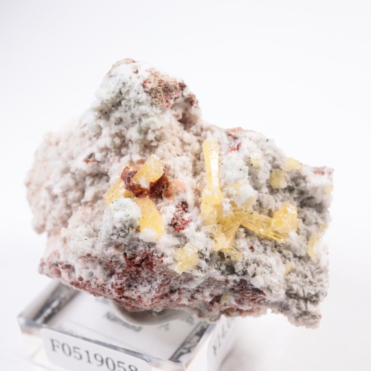 ミメタイト　鉱物標本 ツメブ鉱山産 ミメタイト | 鉱物標本,マ行,ミメッタイト/ミメット鉱