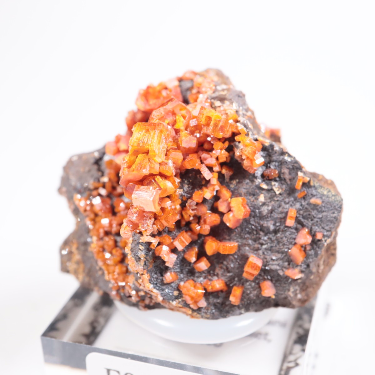 高品質　モロッコ産　バナディナイト　50g　バナジナイト　標本　② モロッコ産 バナジナイト