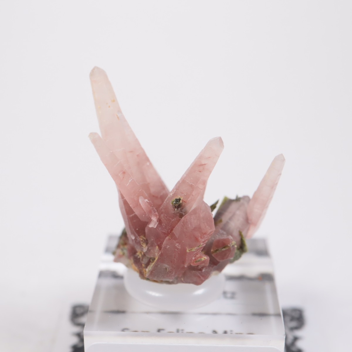 ペルー産 ガーデン クォーツ クローライト 水晶 鉱物標本