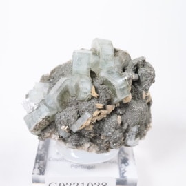 ポルトガル産 アパタイト、クォーツ | 鉱物標本,ア行,アパタイト