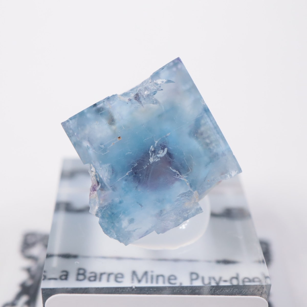 フランス産 蛍石 La Barre mine産 フローライト トリカラー 原石 La Barre鉱山産 フローライト | 鉱物標本,ハ行,フローライト/蛍石
