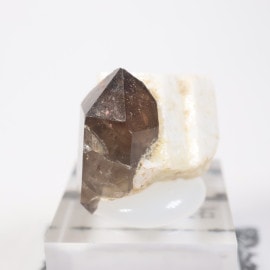 コロラド州 煙水晶、長石 | 鉱物標本,サ行,スモーキークォーツ/煙水晶