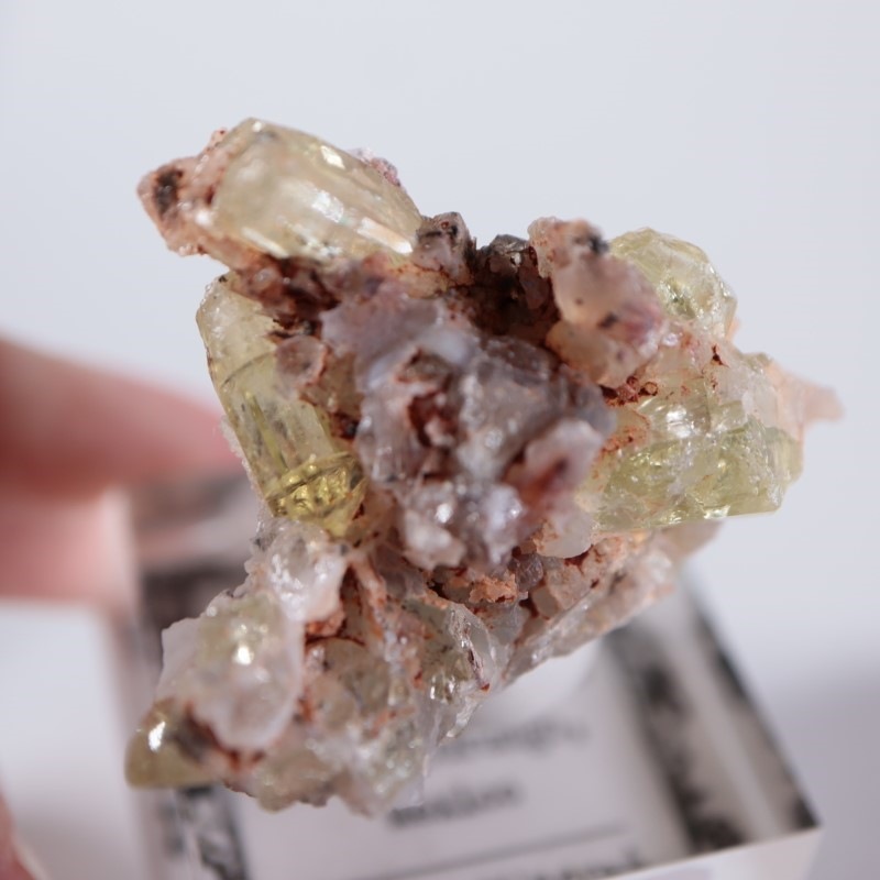【美結晶】イエローアパタイト　燐灰石　メキシコ産　母岩　天然石 原石 鉱物標本 メキシコ産 イエローアパタイト | 鉱物標本,ア行,アパタイト/燐灰石