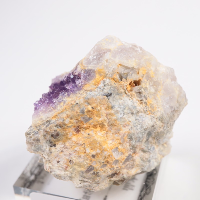 鉱物　国産　紫水晶 国産鉱物 栃木県塩谷郡塩谷町 万珠鉱山 紫水晶