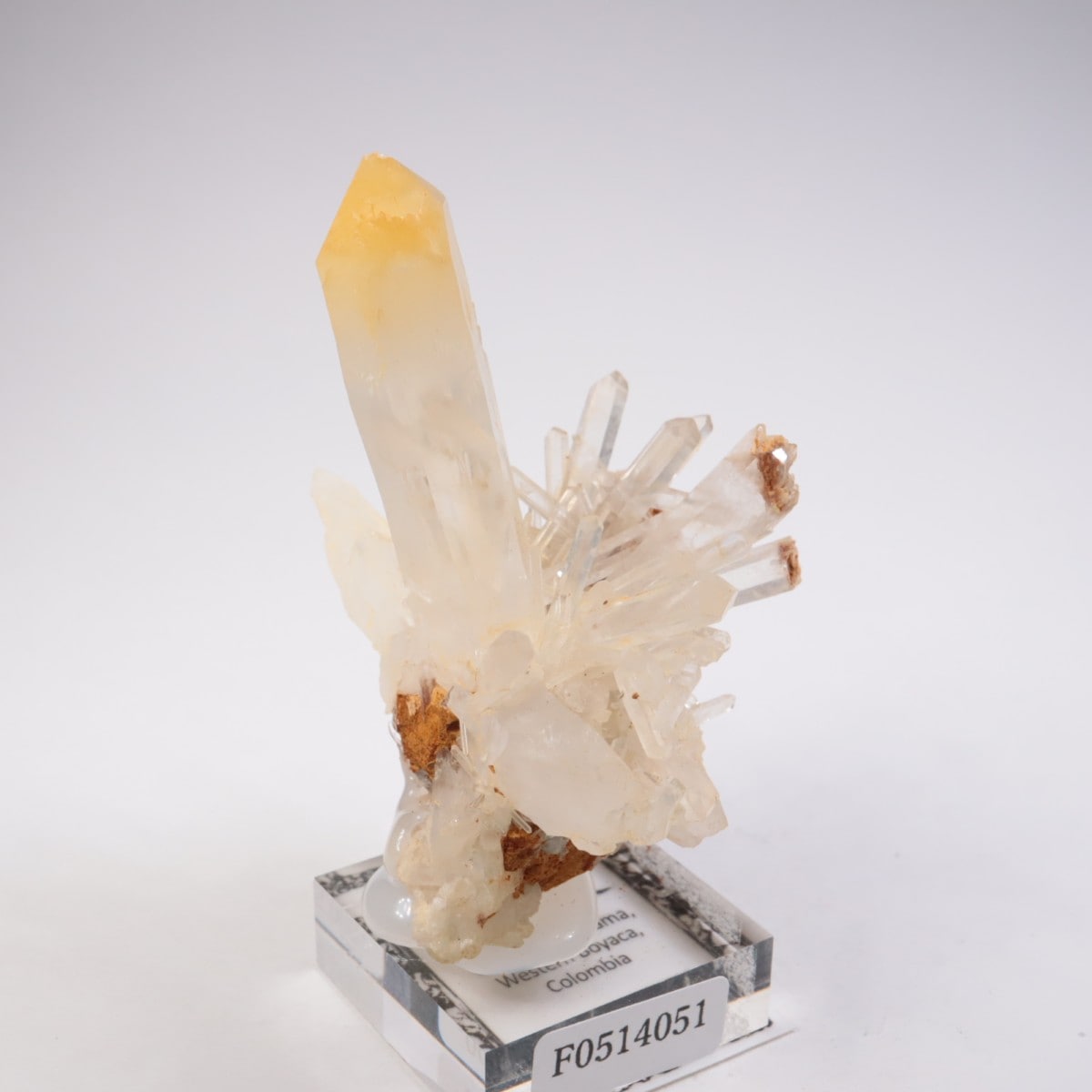 方解石入りマンゴークォーツ 方解石入りマンゴークォーツ コロンビア産 マンゴークォーツ