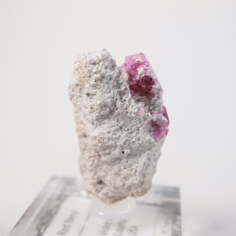 ユタ州産 レッドベリル | 鉱物標本,ハ行,ベリル/緑柱石 | ほたる